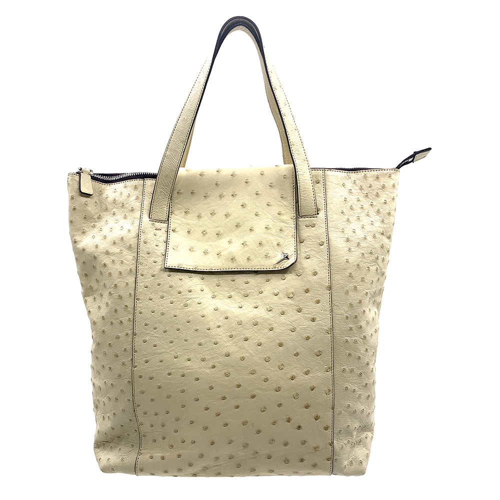 Ostrich tote bag hotsell