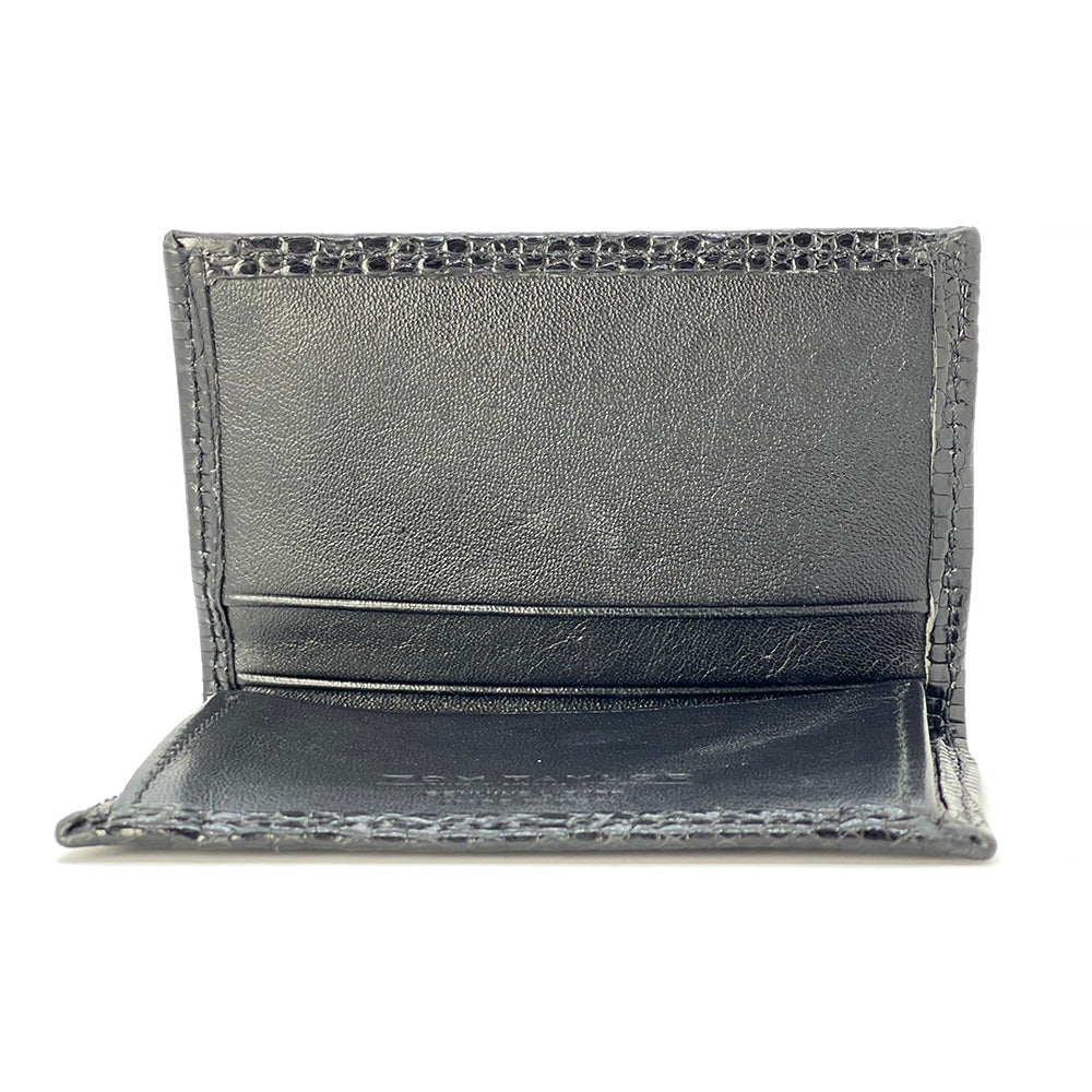 Lizard Card Case Interior