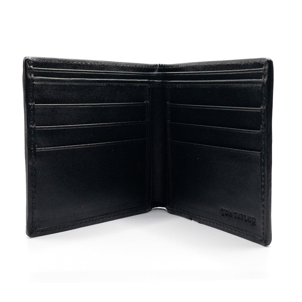 Interior of the black stingray wallet.