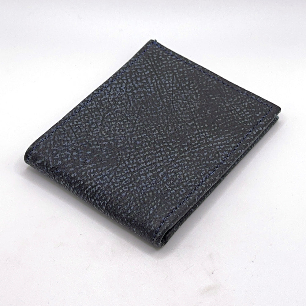 Blue giraffe sim-fold wallet.