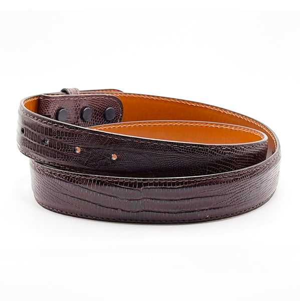 Men's Lizard Dress Belt | TomTaylorBelts.com – Tom Taylor Belts