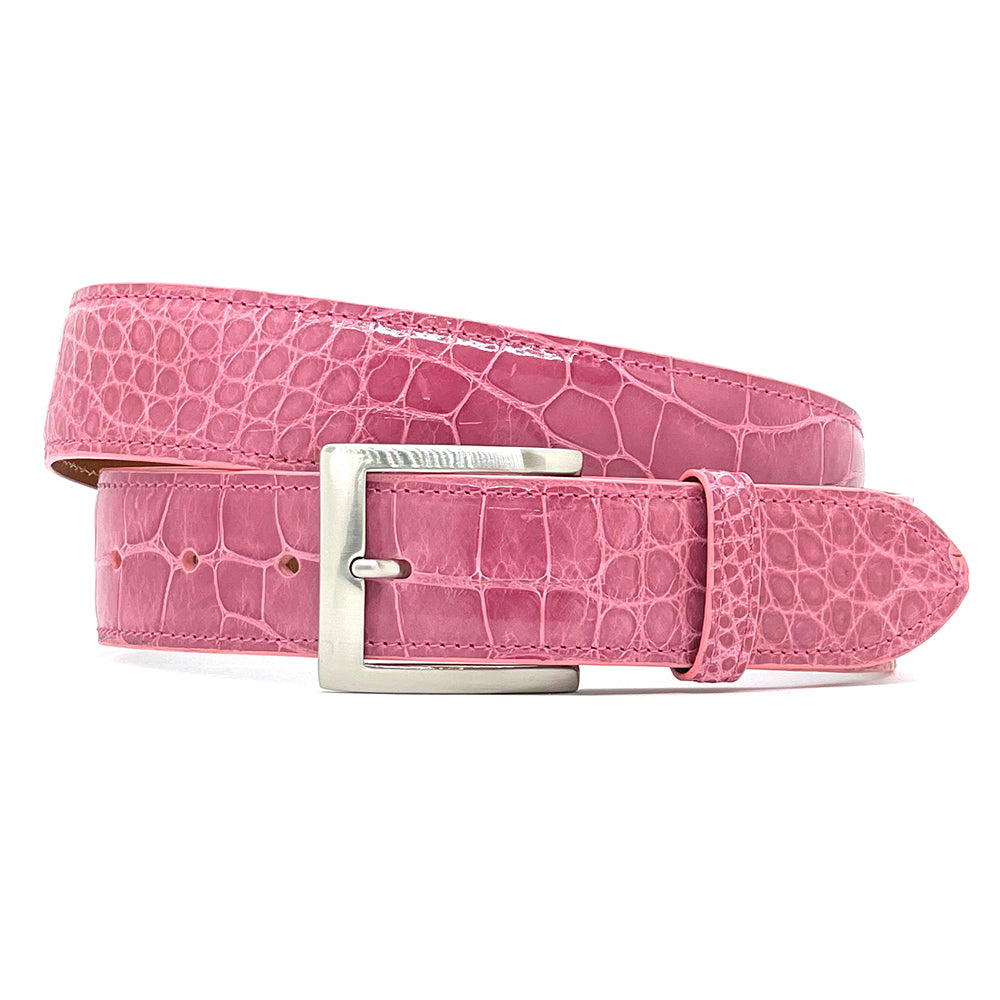 Pink Alligator Golf Belt