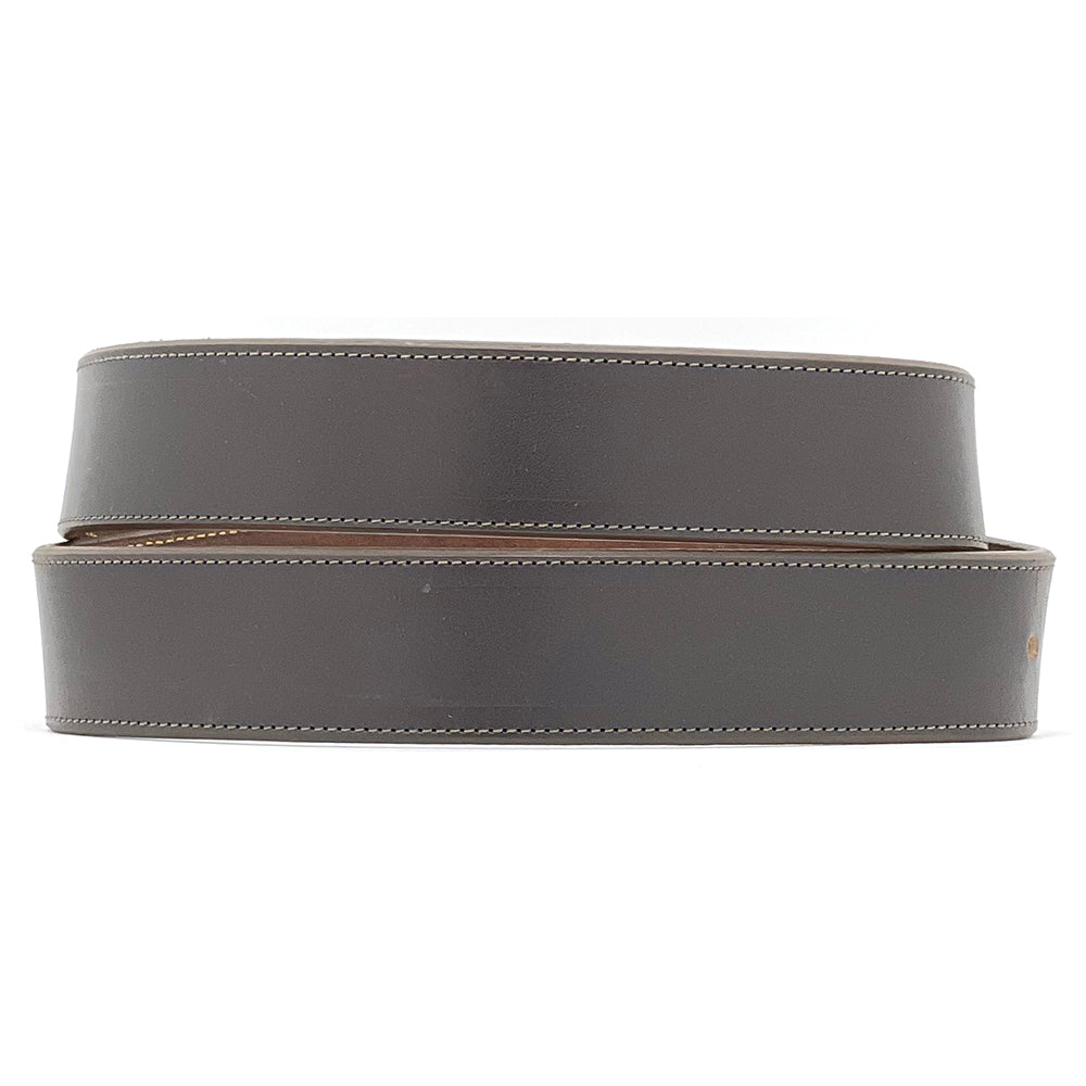 Brown Brifle Leather Belt Strap