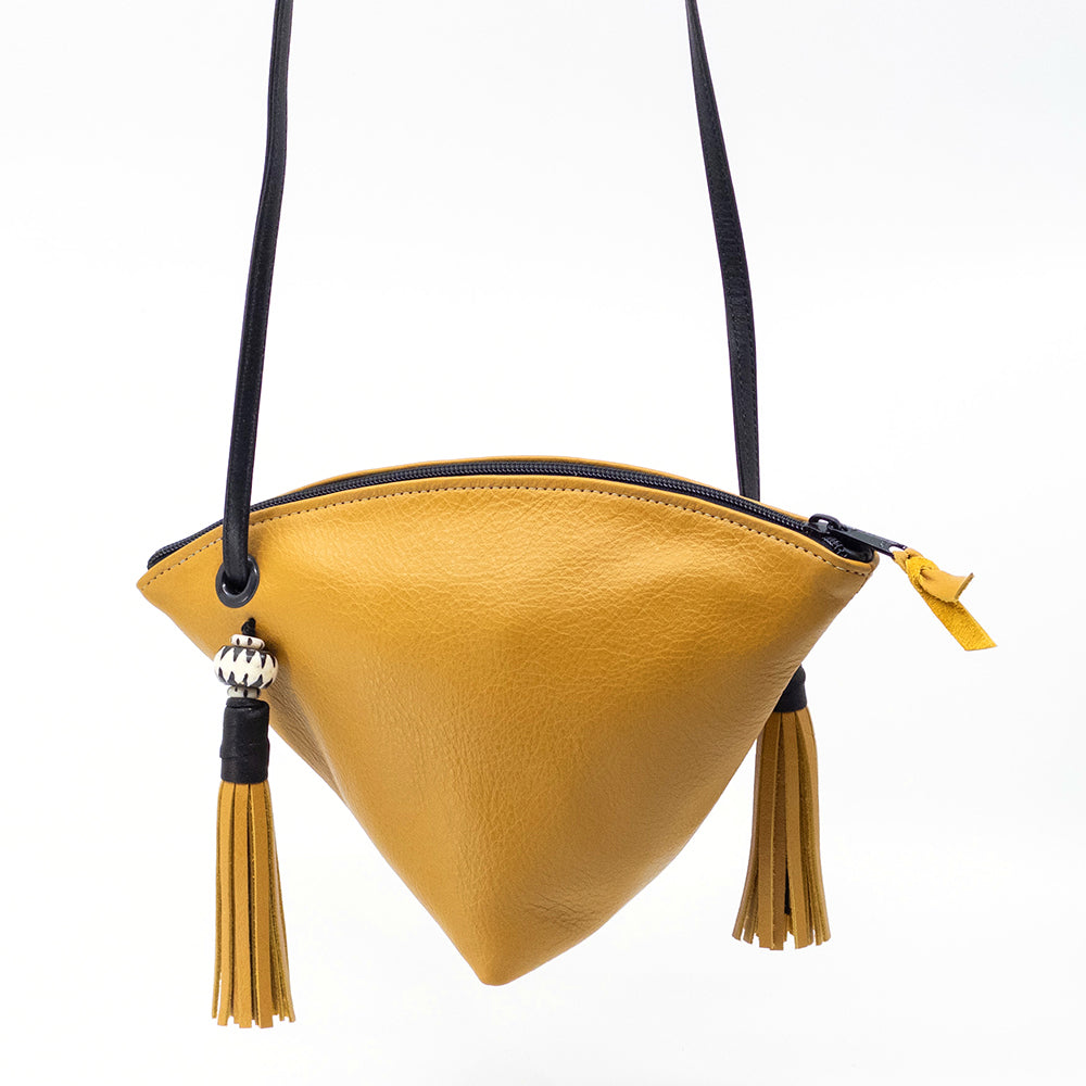 KC Crossbody Fortune Cookie Gold