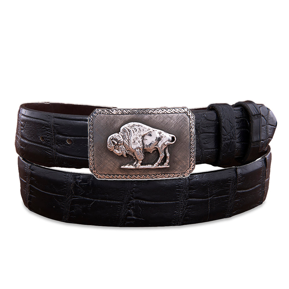 Sunset Trails Mesa 4 Bison Belt Buckle