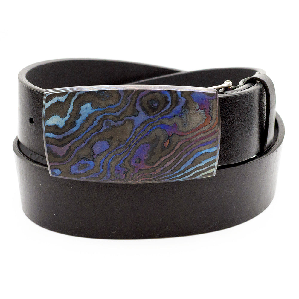 Pat Pruitt Zirconium Space Cowboy One Piece Buckle 1.5 – Tom