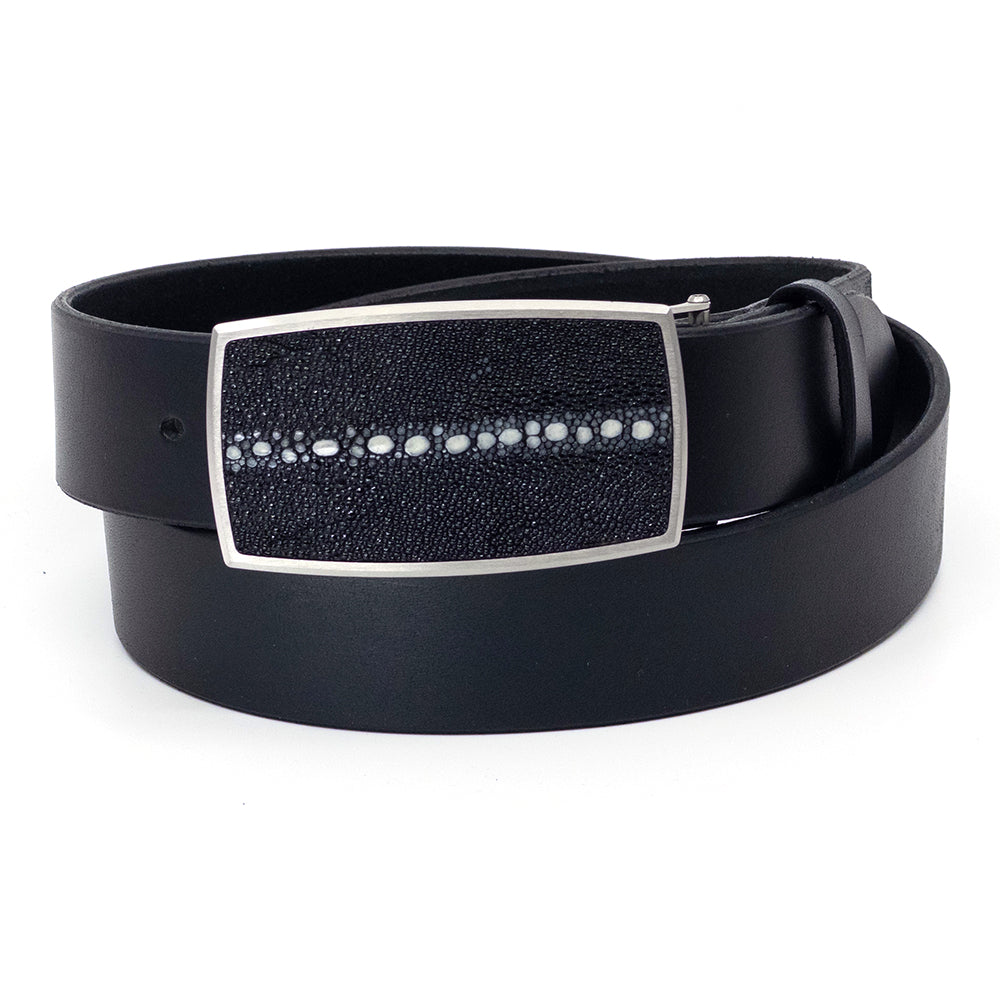 Pat Pruitt Stainless Steel Stingray Multi Spine One Piece Buckles 1.5