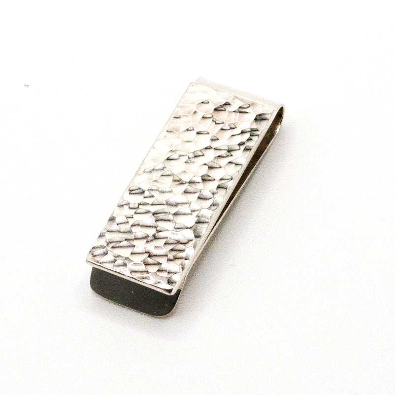 Stefano Hammered Money Clip