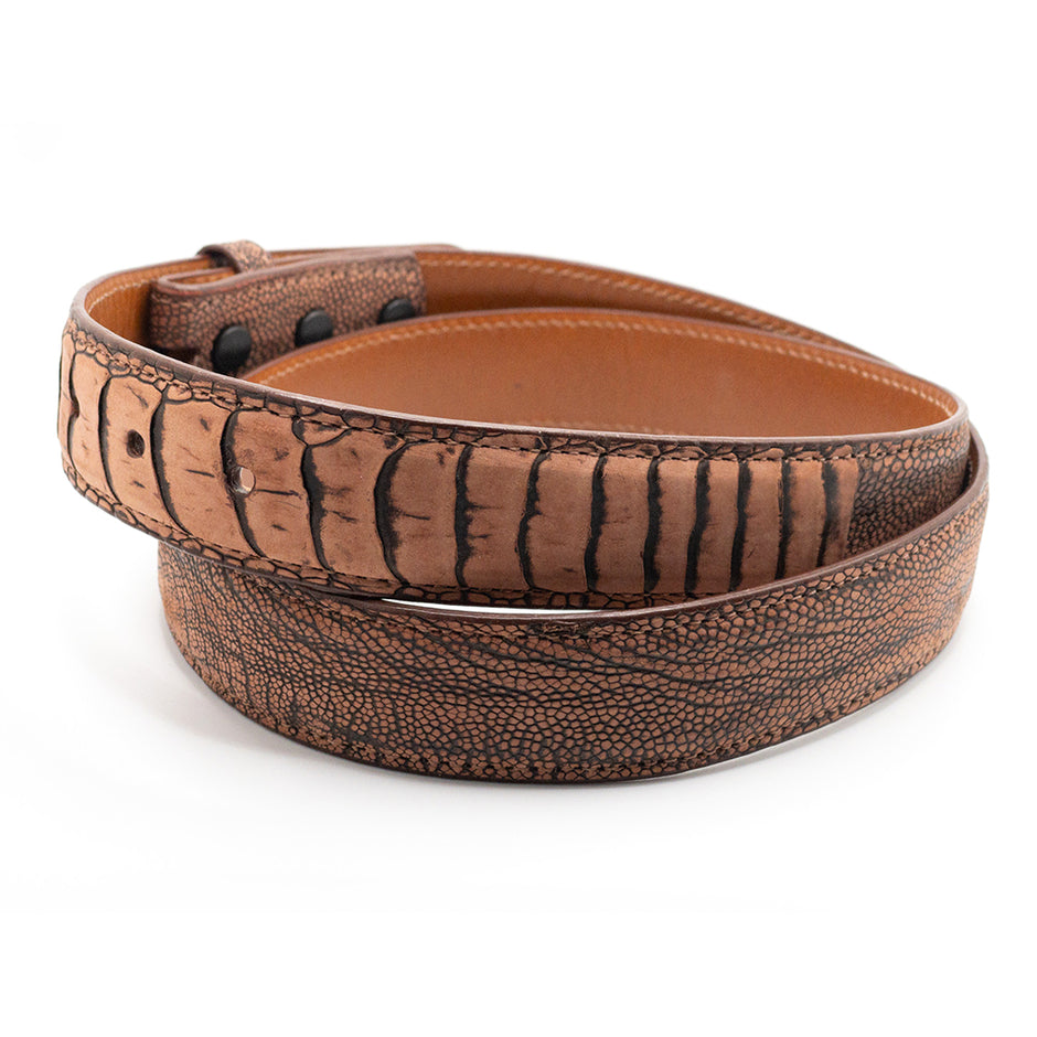Ostrich Tapered Belt