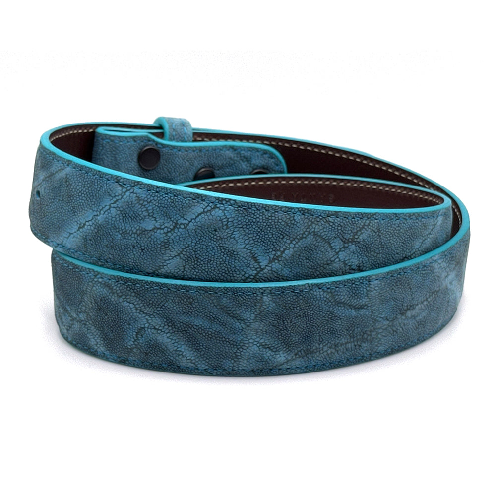 Turquoise Blue Elephant Belt Strap