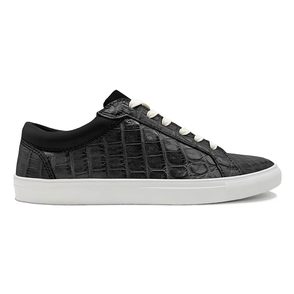 Black Crocodile Sneaker