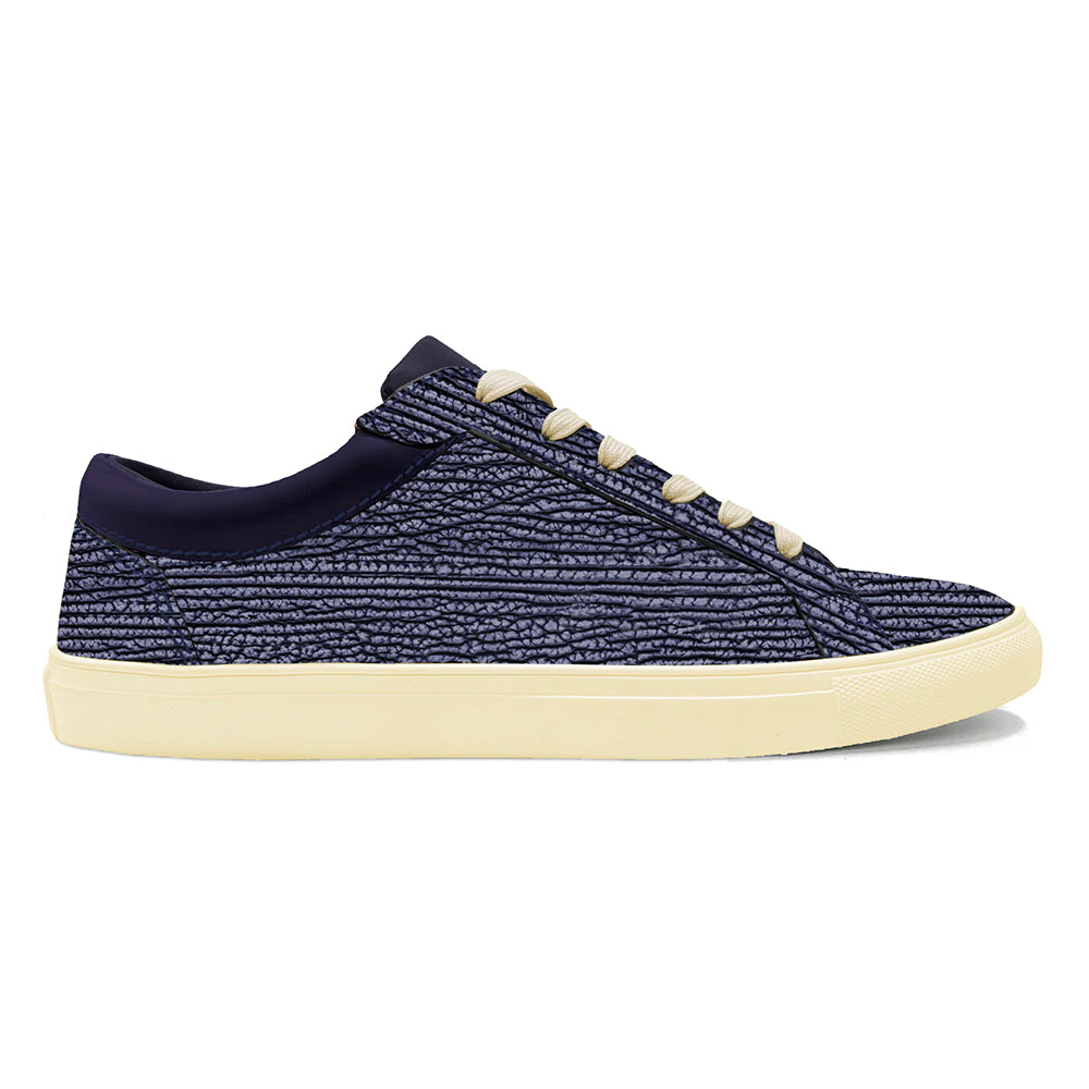 Blue Sharkskin Sneaker