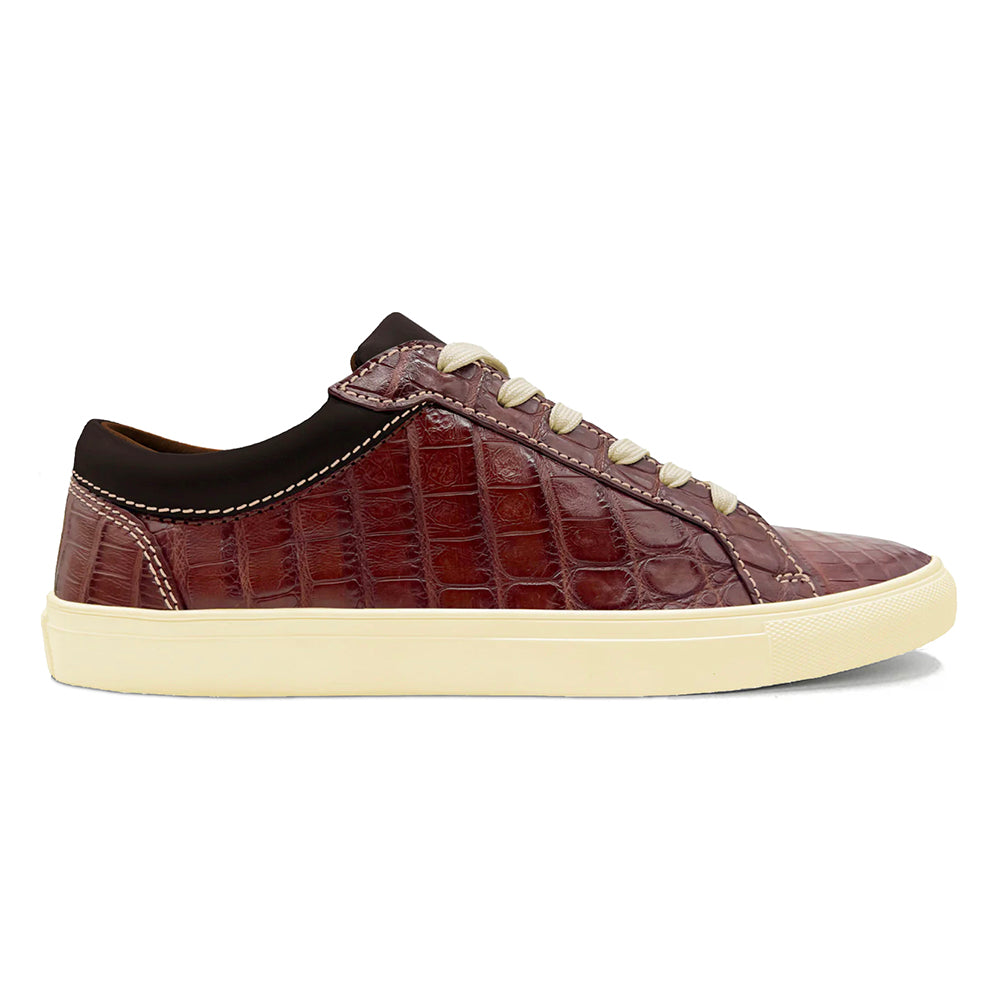 Brown Crocodile Sneaker