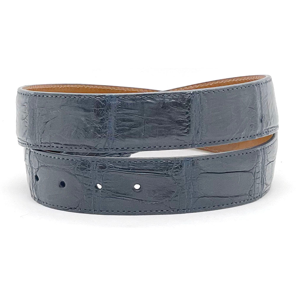 Navy Blue Gnarly Gator Belt Strap