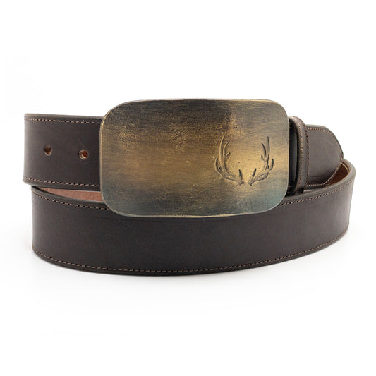  Meridian Farms Elkhorn Belt Buckle 