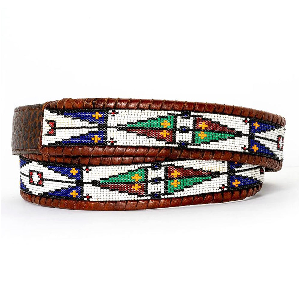 Sioux Saddlebag Beaded Belt