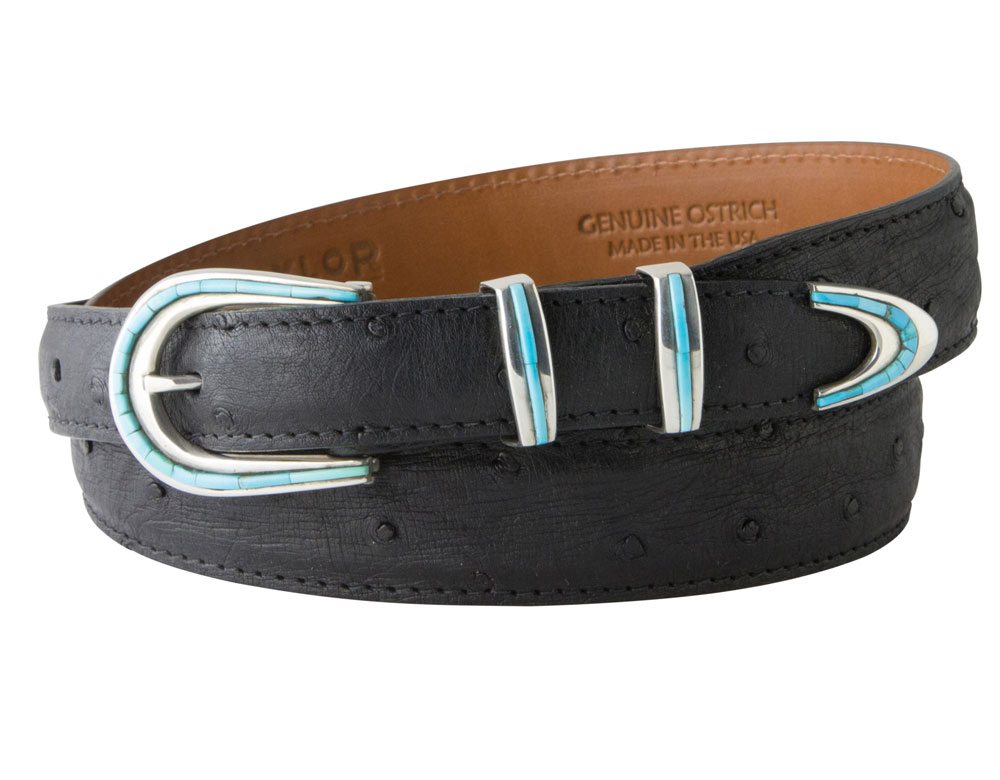 David Dear Turquoise Belt Buckle