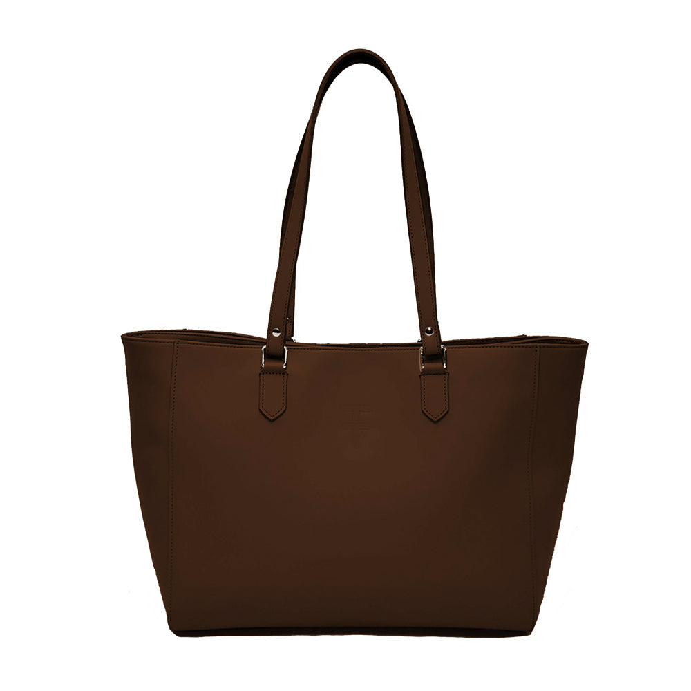 Chocolate Tom Taylor Leather Tote