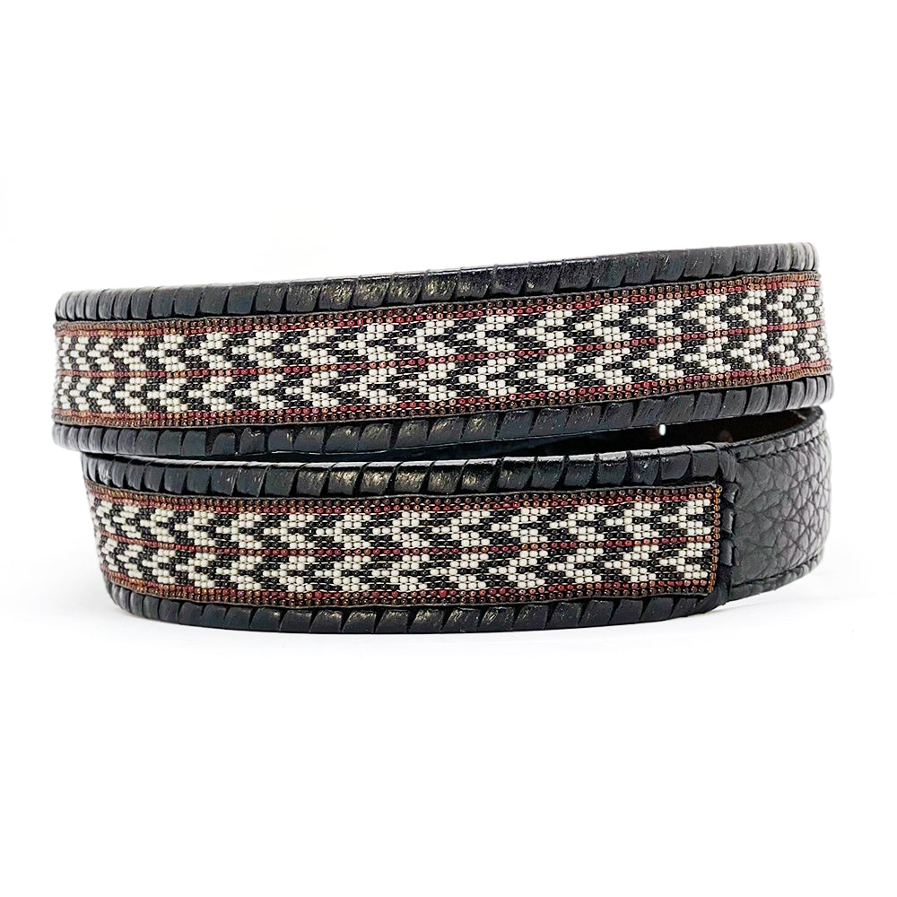 Handmade Beaded Belt Strap