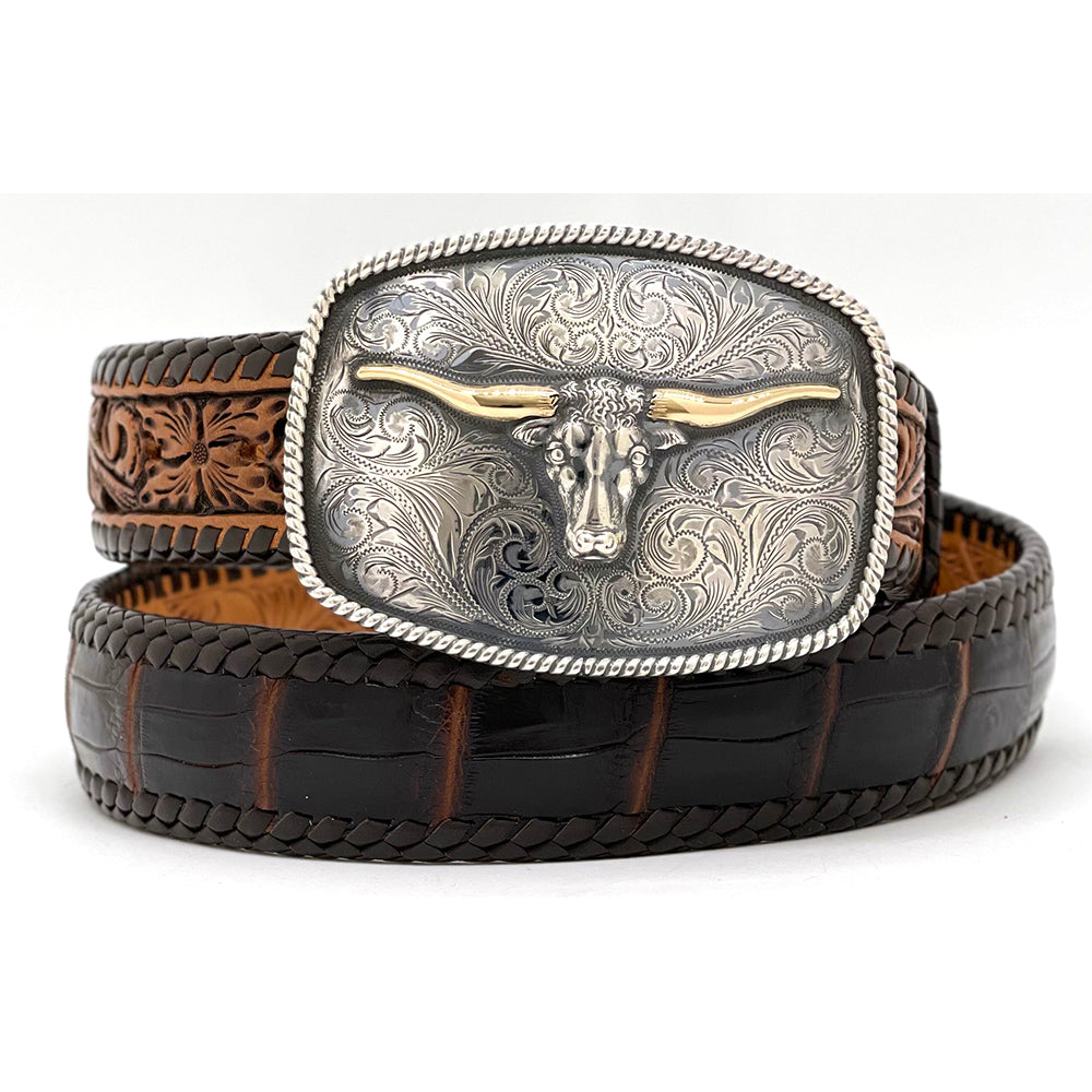 Longhorn Belt Buckle