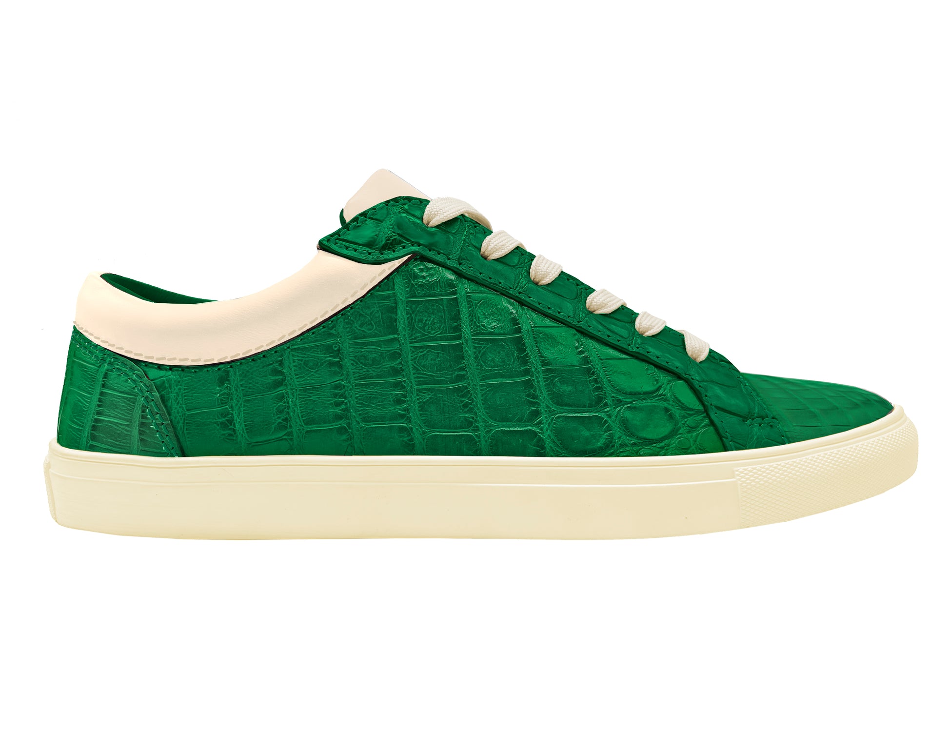 Green Crocodile Sneaker