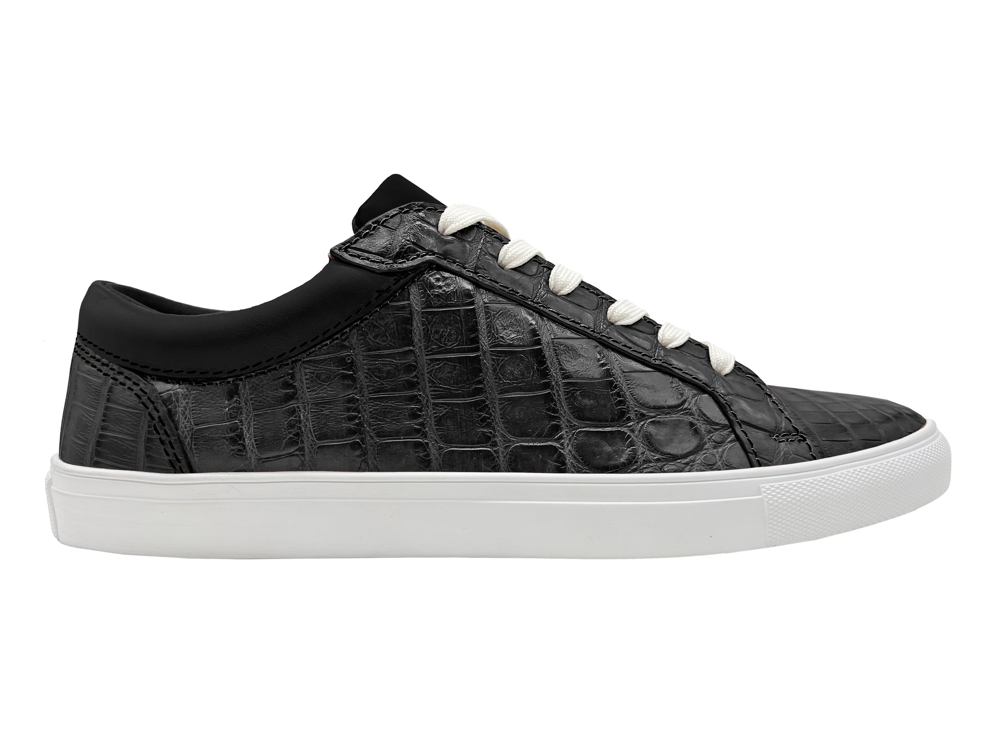 Black Crocodile Sneaker