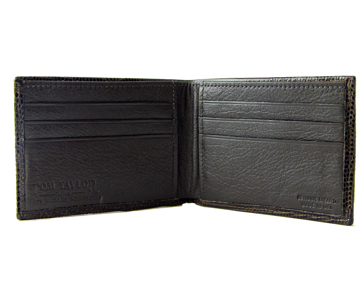 Lisard Slim-Fold Wallet Interior
