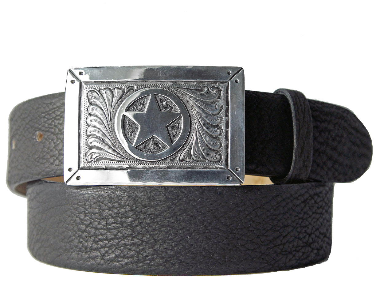 Chacon Texas Star Belt Buckle
